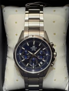CASIO エディフィス EFR-527 クロノグラフ クォーツ ステンレス - メルカリ