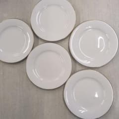 noritake ホワイト、ゴールド皿 5枚セット - メルカリ