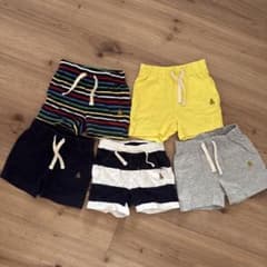 ベビーショートパンツ5点セット