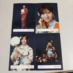 櫻坂46 生写真 4枚セット 浴衣のサムネイル