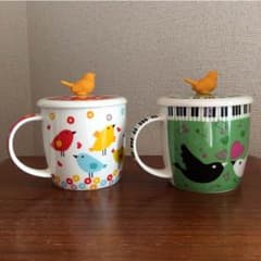 【未使用】フタ付きマグカップ  セットのサムネイル