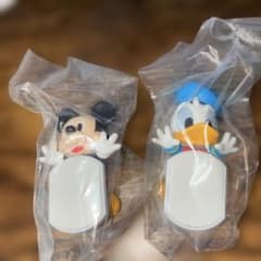 くっつきマスコット ミッキー ドナルド2点のサムネイル