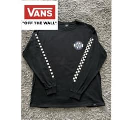 VANS ロンＴ 黒 大きめのサムネイル
