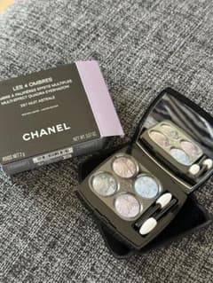 一度のみ使用チップ新品 CHANEL レキャトルオンブル397 ニュイ