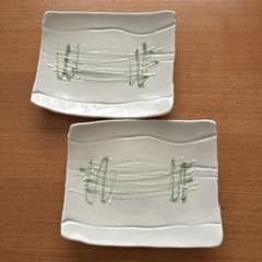 有田焼 長角皿 19×23cm 2枚セット 和食器 美品 - メルカリ