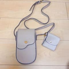 Tably yours ショルダーバッグ グレー