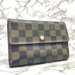 LOUIS VUITTON ポルトトレゾール エテュイ パピエ 三つ折り ダミエ