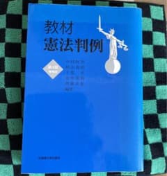 教材憲法判例のサムネイル