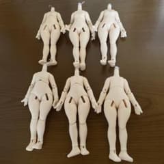 ブラインドドール 月飛び時間 ボディ 6体セットのサムネイル