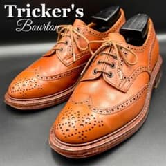 英国製 Tricker's トリッカーズ バートン フルブローグ 5633 茶 英国製 Tricker's トリッカーズ バートン フルブローグ 5633 茶 - メルカリ