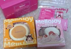 Mellojoy スクイーズ 2種セット スフレ ミディアム ショートケーキ