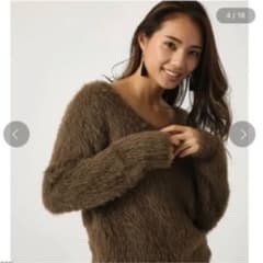 AZUL シャギー2WAYニットプルオーバーのサムネイル