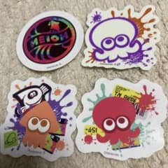 スプラトゥーン　ステッカー　シールのサムネイル