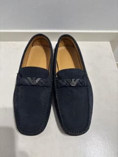 emporio armani ローファー ドライビングシューズ 未使用品 - メルカリ