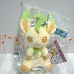 ポケモン リーフィア I LOVE EIEVUI カバンに付けられる ぬいぐるみ