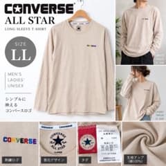 CONVERSE ALL STAR 長袖Tシャツ ベージュ LL「No.16」のサムネイル