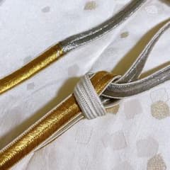 ゴールド＆シルバー 豪華帯締めのサムネイル