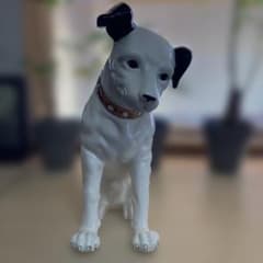 VICTOR ビクター ニッパー犬 置物 昭和レトロ 30cm - メルカリ