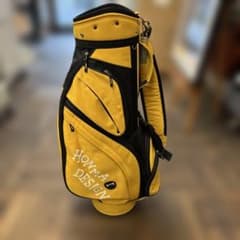 HONMA DESIGN ゴルフバッグ キャディバッグ イエロー - メルカリ