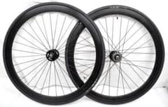 ピストバイク用ホイールセットタイヤ付未走行 - メルカリ