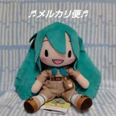 初音ミク　ふわぷちМぬいぐるみ　動物園　お出かけシリーズ