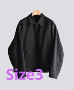 COMOLI 26SS ブラックデニム ジップショート ジャケット 3 - メルカリ