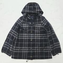 サイズ46☆バーバリーロンドン フード付ジャケット ブルゾン ノバ