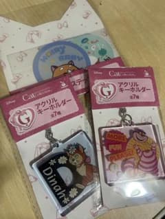ディズニーにゃんにゃんにゃんくじ 3点セットのサムネイル