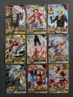 ワンピベリーマッチIC 麦わらの一味 9枚セットのサムネイル