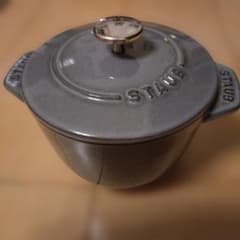 STAUB ラ ココット de GOHAN Sサイズ 12cm グレー - メルカリ