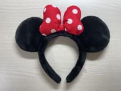 ディズニー ミニー カチューシャ ドットリボンのサムネイル