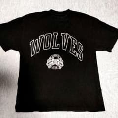 WOLVES CLUB オーバーサイズTシャツ 黒のサムネイル
