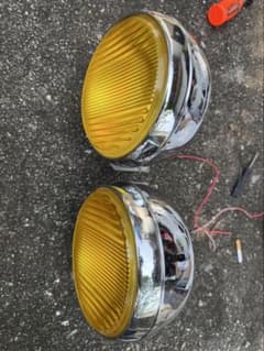 イエローレンズ フォグランプ 24V ステー付き イエローレンズ フォグランプ 24V ステー付き - メルカリ