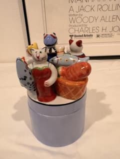 ビレロイ＆ボッホ Villeroy & Boch 猫 小物入れ - メルカリ
