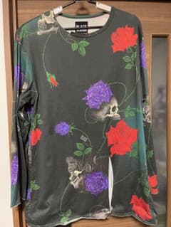 yohji yamamoto スカルローズシャツのサムネイル