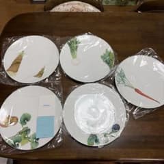Noritake ノリタケ 野菜柄 お皿27㎝　5枚セット Noritake ノリタケ 野菜柄 お皿27㎝ 5枚セット - メルカリ