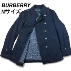 希少　バーバリー ブラックレーベル ナポレオン ウールコート 刻印 ノバチェック 希少 バーバリー ブラックレーベル ナポレオン ウールコート 刻印 ノバ