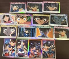 名探偵コナン ホロ加工カード 15枚セット トレカ アマダ アマダ印刷