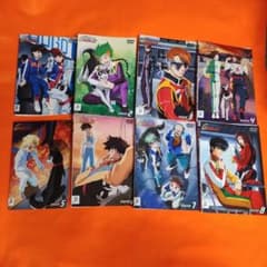 キズあり】新世紀GPX サイバーフォーミュラ DVD 全8巻 全巻 レンタル落