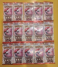 ポケモンカード151 15パック製造番号一致 - メルカリ