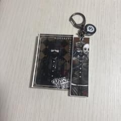 ダンガンロンパ V3 15周年記念展 缶バッジ　アクリルブロック　真宮寺是清