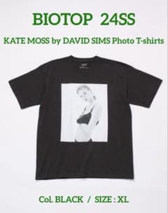 24SS BIOTOP × KATE MOSS Tシャツ ブラック XL - メルカリ