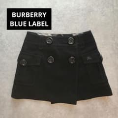 希少 Burberry ミニスカート コーデュロイ ブラック【美品】のサムネイル