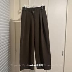 todayful bonding wide trousers ノベルティーバッグのサムネイル