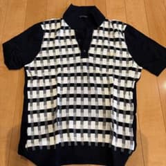 FRED PERRY ポロシャツ チェック柄 Lサイズのサムネイル