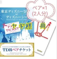 ディズニーランド　チケット　ペア　引き換え券　有効期限無しのサムネイル