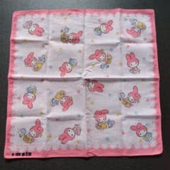 マイメロ ハンカチ マイメロディ ピンク かわいい レトロ 平成レトロ