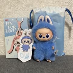 〈O〉THE MONSTERS PIN FOR LOVE イニシャル　ラブブのサムネイル