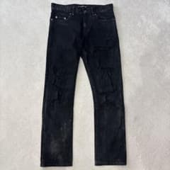 エディ期 SAINT LAURENT 14AW デストロイデニム 27インチ - メルカリ