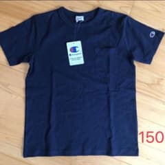【最終値下げ】Champion チャンピオン　半袖Tシャツ　紺　150cmのサムネイル